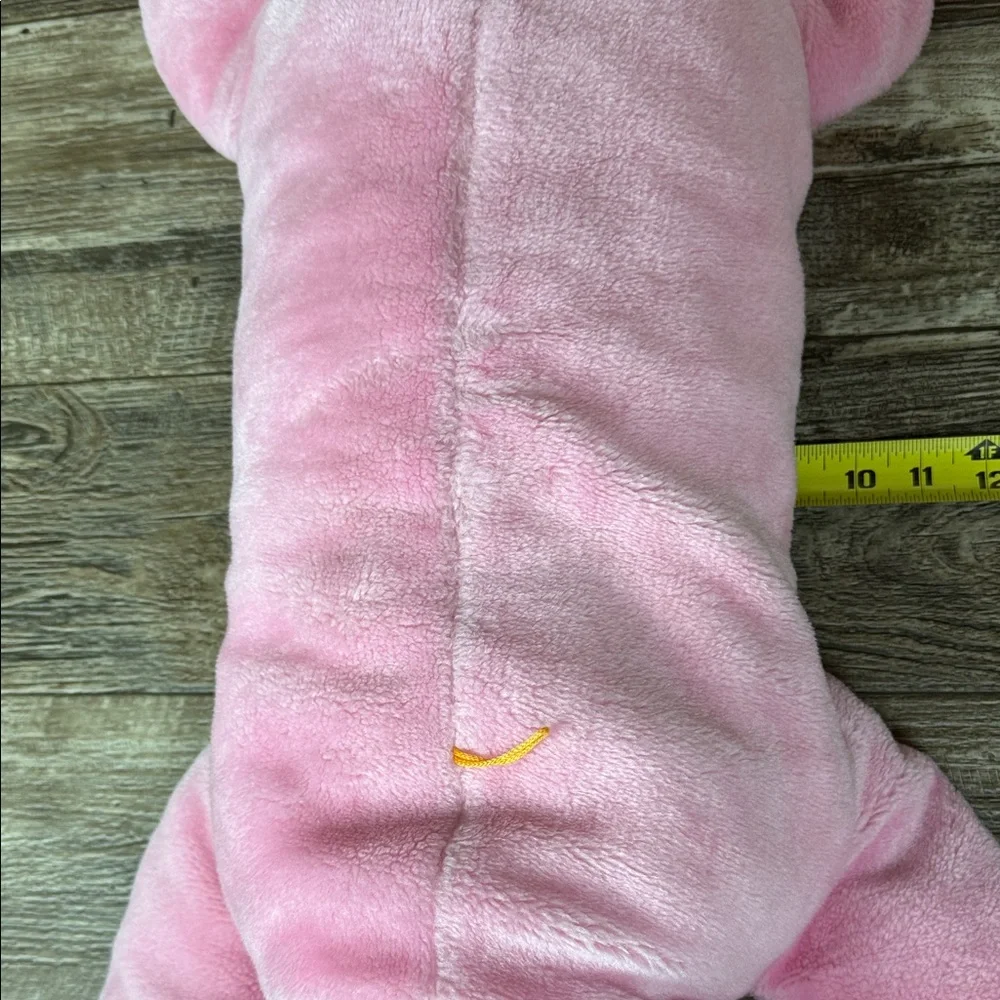 Charming Pink Plush Dog Toy